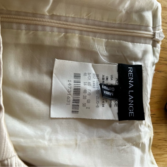 Rena Lange Cream blazer and dress set - Picture 3 of 10